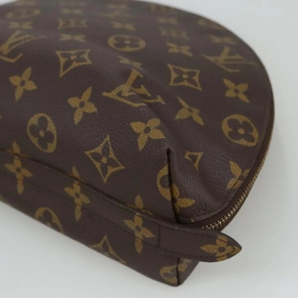LOUIS VUITTON Monogram Trousse Demi Ronde Cosmetic Pouch - Picture 7 of 16